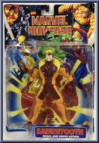 Sabretooth from Marvel Universe - 5" Scale - Series 10 manufactured by Toy Biz [Front]