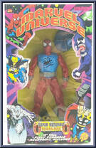Spider-Man (Scarlet Spider) from Marvel Universe - Super Naturals manufactured by Toy Biz [Front]