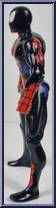 Spider-Man (Symbiote) from Marvel Universe - 10" Scale - Series  5 manufactured by Toy Biz [Loose]
