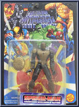 Spider-Man (Spider Armor) from Marvel Universe - 5" Scale - Series  3 manufactured by Toy Biz [Front]