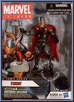 Thor from Marvel Universe - Avengers Assemble - Comic Series 1 manufactured by Hasbro [Front]