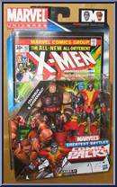 Colossus / Juggernaut from Marvel Universe - Fury Files - Comic Packs - Greatest Battles manufactured by Hasbro [Front]