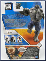 Hulk (Grey) from Marvel Universe - Fury Files - Wave 23 manufactured by Hasbro [Back]