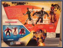 Inhumans from Marvel Universe - Fury Files - Box Sets manufactured by Hasbro [Back]