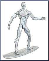 Silver Surfer from Marvel Universe - Fury Files - Wave  1 manufactured by Hasbro [Loose]