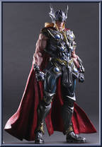 Thor from Marvel Universe - Basic Series manufactured by Play Arts Kai [Loose]