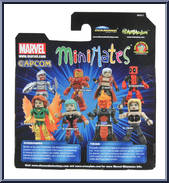 Dark Phoenix / Morrigan from Marvel vs Capcom - Minimates - Wave 1 manufactured by Diamond Select [Back]