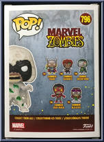 Zombie Moon Knight from Marvel Zombies - Pop! Vinyl Figures manufactured by Funko [Back]