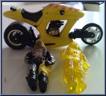 Barracuda from M.A.S.K. - Split Seconds manufactured by Kenner [Loose]