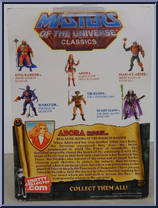 Adora (Princess of Power) from Masters of the Universe - Classics - Basic Series manufactured by Mattel [Back]