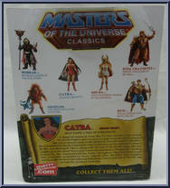 Catra (Evil Horde) from Masters of the Universe - Classics - Basic Series manufactured by Mattel [Back]