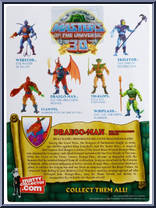 Draego-Man from Masters of the Universe - Classics - Basic Series manufactured by Mattel [Back]