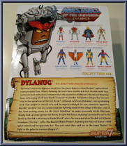 Dylamug from Masters of the Universe - Classics - Basic Series manufactured by Mattel [Back]