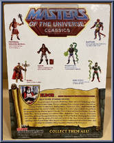 Eldor (Powers of Grayskull) from Masters of the Universe - Classics - Basic Series manufactured by Mattel [Back]