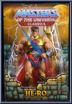 He-Ro from Masters of the Universe - Classics - Basic Series manufactured by Mattel [Front]