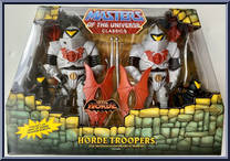 Horde Troopers from Masters of the Universe - Classics - Basic Series manufactured by Mattel [Front]
