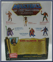 King Randor from Masters of the Universe - Classics - Basic Series manufactured by Mattel [Back]