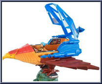 Point Dread & Talon Fighter (with Teela) from Masters of the Universe - Classics - Accessories manufactured by Mattel [Loose]