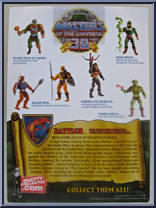 Rattlor from Masters of the Universe - Classics - Basic Series manufactured by Mattel [Back]