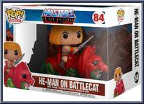 He-Man on Battle Cat from Masters of the Universe - Pop! Rides manufactured by Funko [Front]