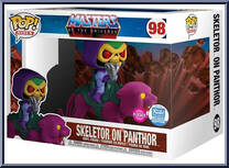 Skeletor on Panthor (Flocked) from Masters of the Universe - Pop! Rides manufactured by Funko [Front]