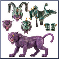 Panthor (Deluxe) from Masters of the Universe - Basic Series manufactured by Mondo [Loose]