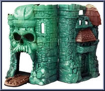 Castle Grayskull from Masters of the Universe - Origins - Accessories manufactured by Mattel [Loose]