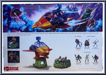 Point Dread & Talon Fighter from Masters of the Universe - Origins - Accessories manufactured by Mattel [Back]