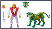 Prince Adam and Cringer from Masters of the Universe - Origins - Cartoon Collection manufactured by Mattel [Loose]