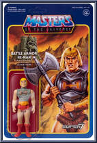 He-Man (Battle Armor) from Masters of the Universe - Basic Series manufactured by Super7 [Front]