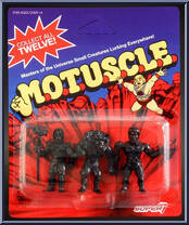 Skeletor / Beastman / Trap Jaw (Black) Action Figure
