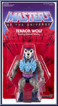 Terror Wolf (Curse of Three Terrors) from Masters of the Universe - Vintage manufactured by Super7 [Front]