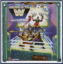 Grayskull Ring from Masters of the WWE Universe - Rings manufactured by Mattel [Front]