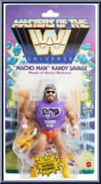 Macho Man Randy Savage from Masters of the WWE Universe - Wave 2 manufactured by Mattel [Front]