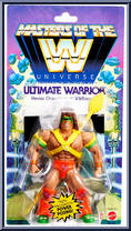 Ultimate Warrior from Masters of the WWE Universe - Wave 1 manufactured by Mattel [Front]