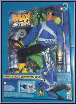 Arctic Commando from Max Steel - 2001 Basic manufactured by Mattel [Front]