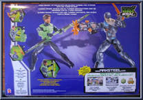 Turbine Terror Battle Pack from Max Steel - N-Tek Adventures manufactured by Mattel [Back]