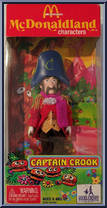 Captain Crook (Pink Scarf) from McDonaldland - Boxed manufactured by Huckleberry Toys [Front]