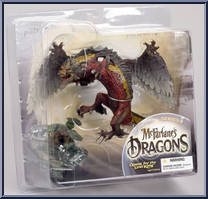 Fire Dragon Clan 2 from McFarlane's Dragons - Series 2 manufactured by McFarlane [Front]