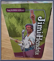 Jimi Hendrix (Woodstock) (Deluxe) from McFarlane's Music - Basic Series manufactured by McFarlane [Side]