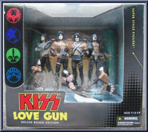Kiss - Love Gun from McFarlane's Music - KISS - Box Sets manufactured by McFarlane [Front]
