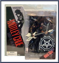 Nikki Sixx from McFarlane's Music - Motley Crue manufactured by McFarlane [Front]