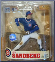 Ryne Sandberg (Blue Jersey) from McFarlane's Sports Picks - Cooperstown - Series 5 manufactured by McFarlane [Front]