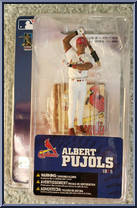 Albert Pujols from McFarlane's Sports Picks - MLB - 3" Figures - Series 4 manufactured by McFarlane [Front]