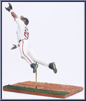 Andruw Jones (White Jersey) from McFarlane's Sports Picks - MLB - Series  9 manufactured by McFarlane [Loose]