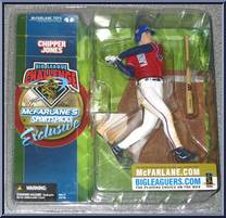 Chipper Jones from McFarlane's Sports Picks - MLB - Big League Challenge - 2002 manufactured by McFarlane [Front]