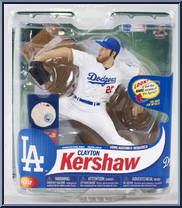 Clayton Kershaw (Real Baseball Pieces) from McFarlane's Sports Picks - MLB - Series 31 manufactured by McFarlane [Front]