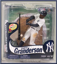 Curtis Granderson (Pinstripes) from McFarlane's Sports Picks - MLB - Series 30 manufactured by McFarlane [Front]