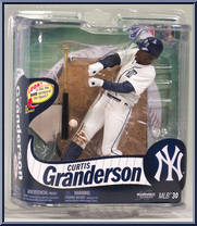 Curtis Granderson (2009 Tigers White) from McFarlane's Sports Picks - MLB - Series 30 manufactured by McFarlane [Front]