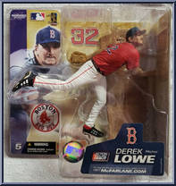 Derek Lowe (Red Jersey) from McFarlane's Sports Picks - MLB - Series  5 manufactured by McFarlane [Front]